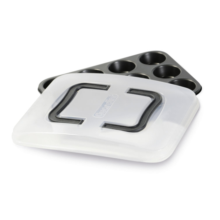 Guardini Bakeware Guardini Muffin Tin 12 St. Met Deksel Wayfair.co.uk